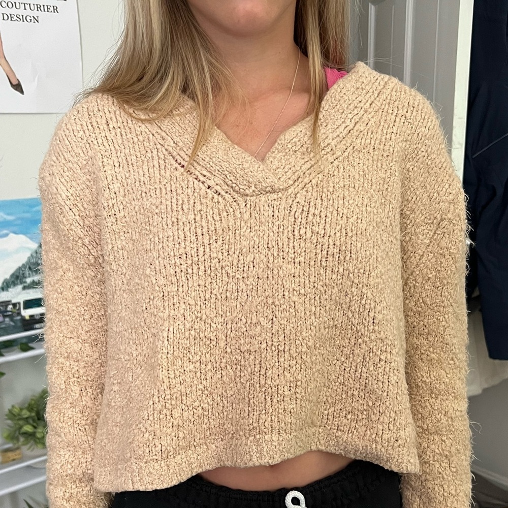 UO cropped sweater